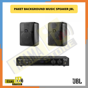 Paket Background Music Indoor Speaker JBL 25-1 - 2 Speaker 